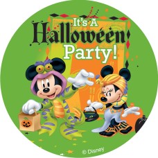 78302 Disv vafa Halloween Mickey si Minnie D20cm